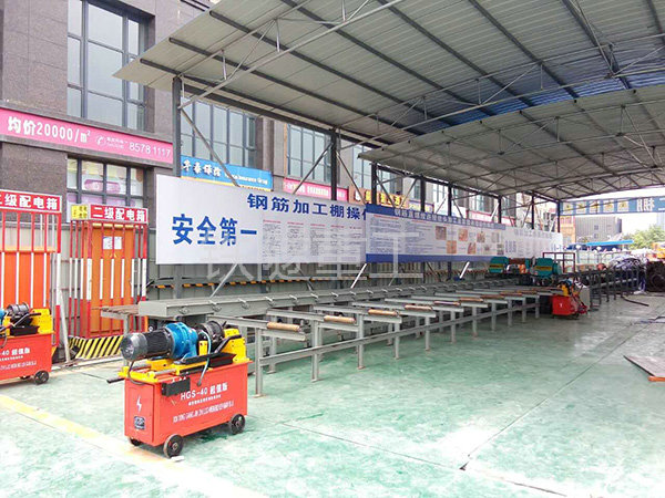 鋼筋鋸切套絲生產(chǎn)線(xiàn)